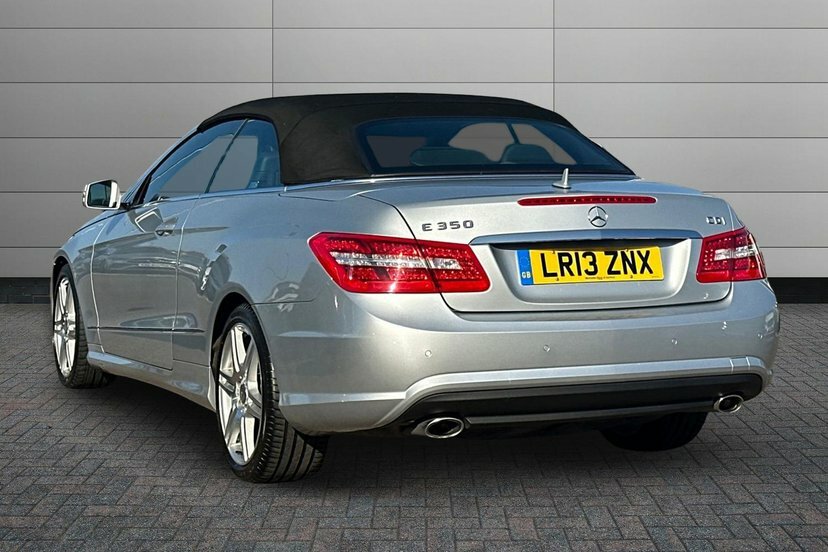 Mercedes-Benz E Class 3.0 E350 Cdi V6 Blueefficiency Sport Cabriolet Silver #2