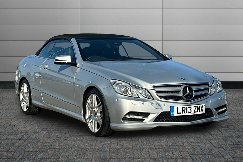 Mercedes-Benz E Class 3.0 E350 Cdi V6 Blueefficiency Sport Cabriolet Silver