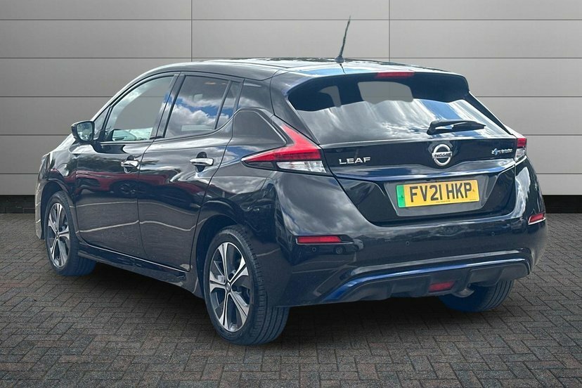 Nissan Leaf 62Kwh E N-tec Hatchback 217 Ps FV21HKP Black #3