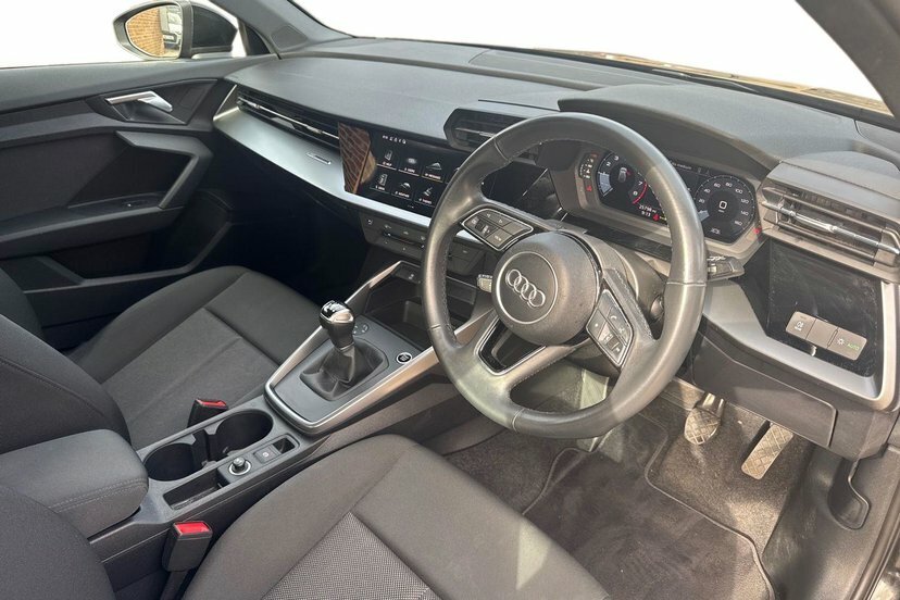 Audi A3 1.0 Tfsi 30 Technik Sportback 1 MK72BJF Black #6