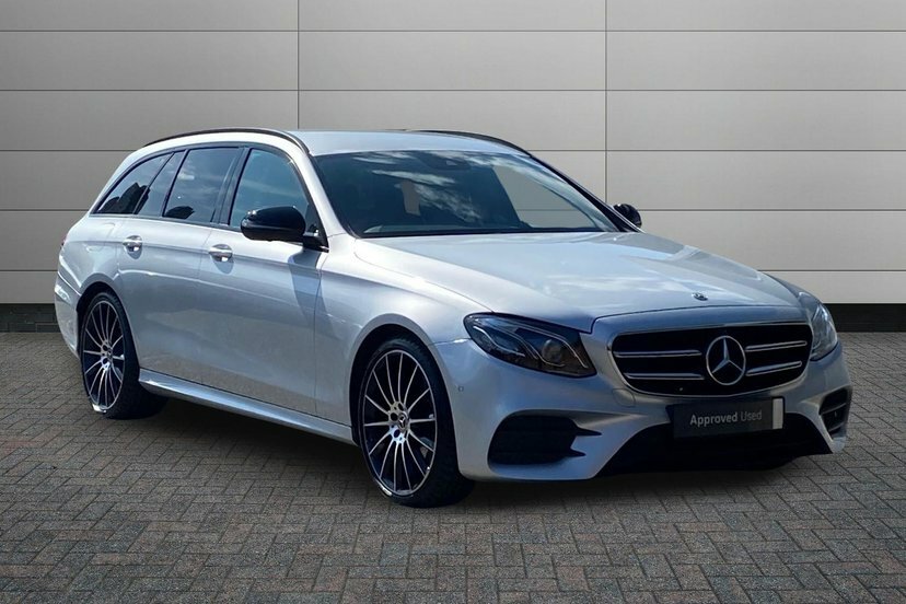 Mercedes-Benz E Class 2.0 E220d Amg Line Night Edition Premium Estate Silver