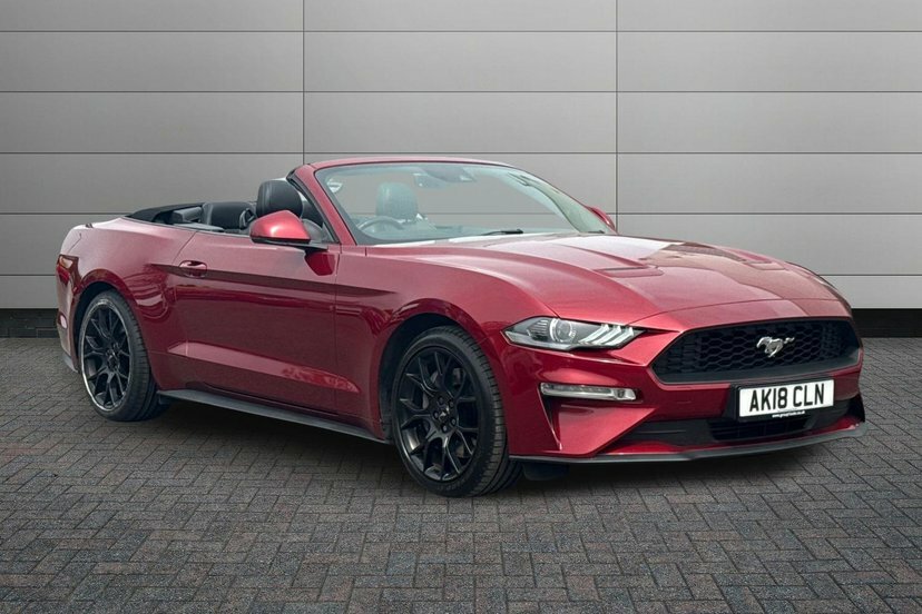Ford Mustang 2.3T Ecoboost Convertible Selshift 290 Red