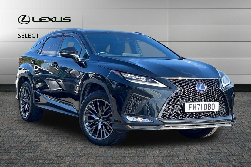 Lexus RX 3.5 450H V6 F Sport Suv Hybrid E-cvt 4W Black