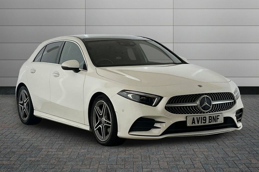 Mercedes-Benz A Class A180d Amg Line Premium Plus White