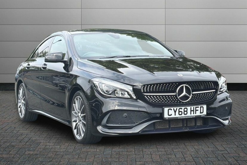 Mercedes-Benz CLA Class Cla220d Amg Line Coupe Black