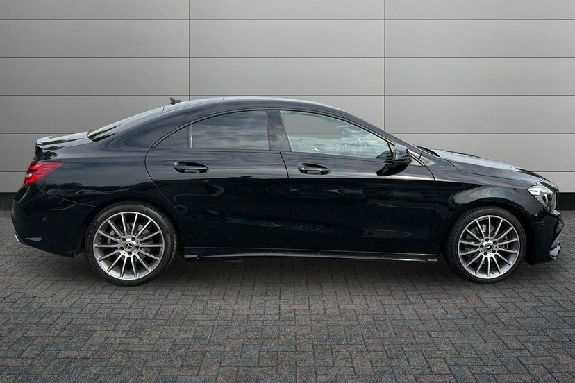 Mercedes-Benz CLA Class Cla220d Amg Line Coupe Black #3