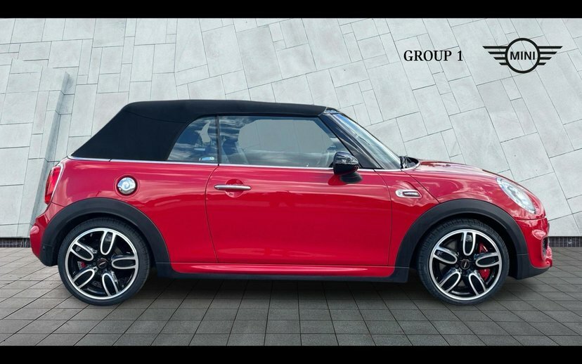 Mini Convertible John Cooper Works Convertible Red #3