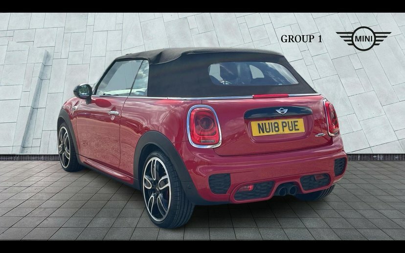 Mini Convertible John Cooper Works Convertible Red #2
