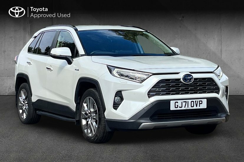 Toyota Rav 4 2.5 Vvt-h Gpf Excel Suv Hybrid Cvt 4Wd White