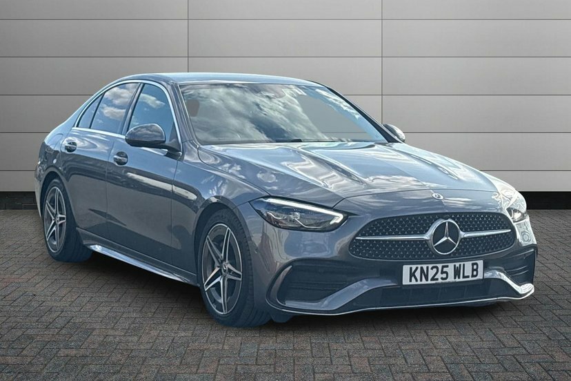 Mercedes-Benz C Class 1.5 C200h Mhev Amg Line Saloon Hybrid G Grey