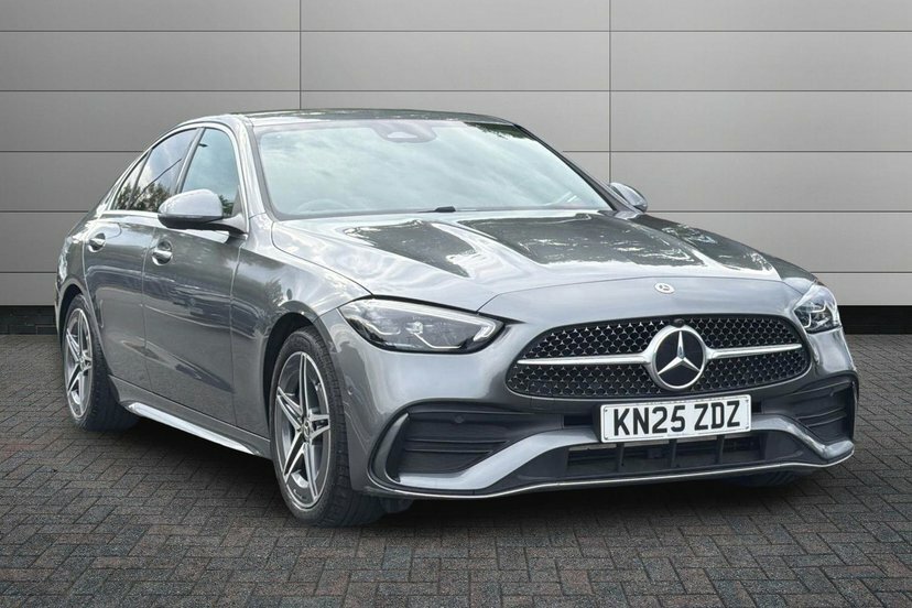 Mercedes-Benz C Class C200 Amg Line Saloon Grey