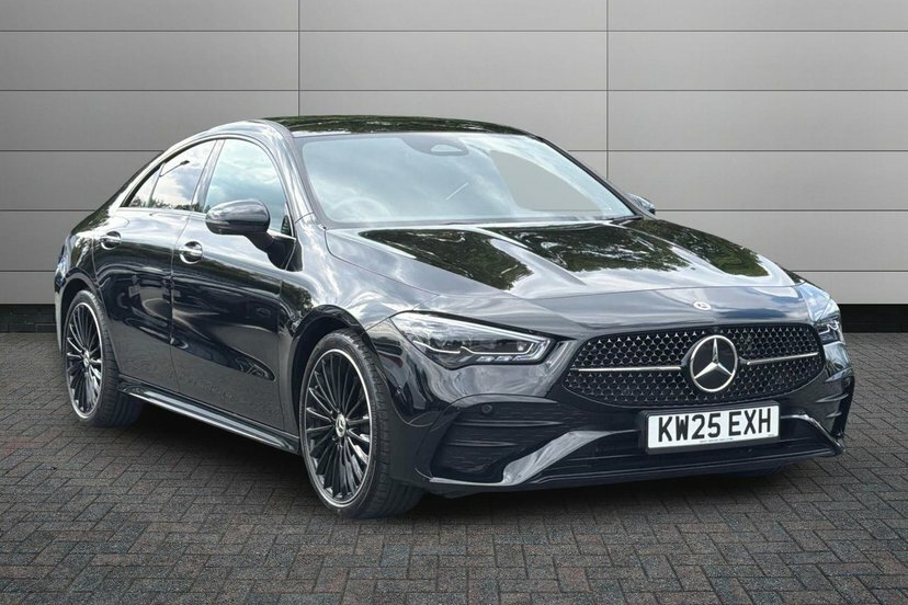 Mercedes-Benz CLA Class Cla220d Amg Line Premium Plus Coupe Black
