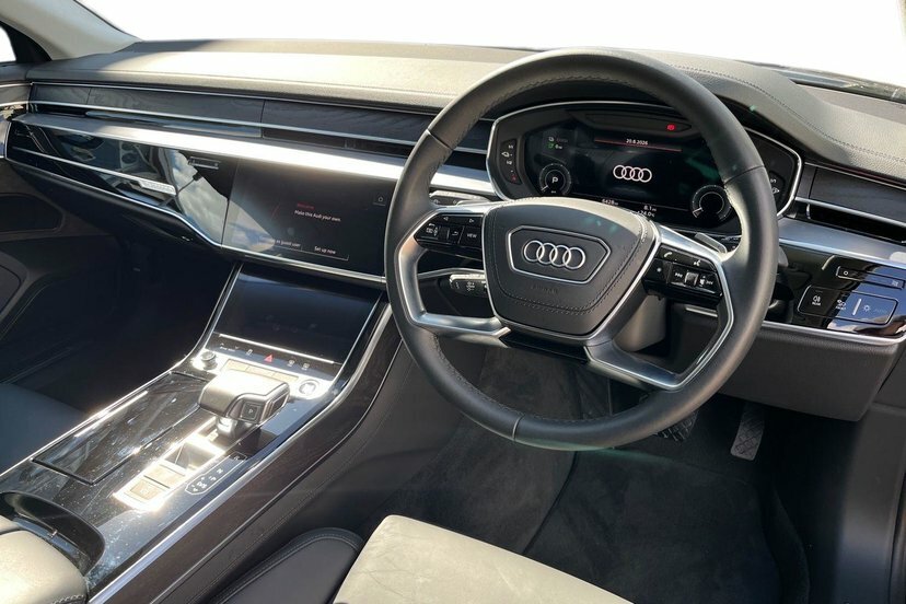 Audi A8 3.0 Tfsie V6 60 Sport Saloon Plug-in Hy Black #6