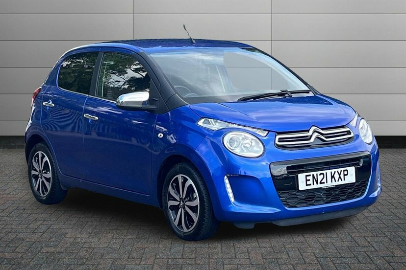 Citroen C1 1.0 Vti Shine Hatchback 72 Ps Blue