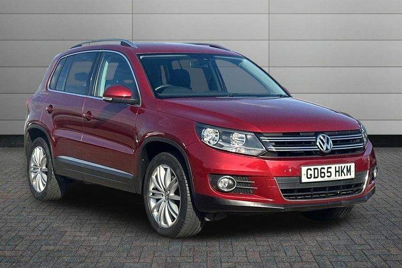 Volkswagen Tiguan 2.0 Tdi Bluemotion Tech Match Edition Suv Dies Red