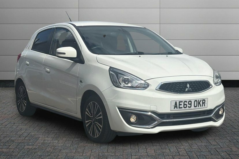 Mitsubishi Mirage 1.2 4 Hatchback Cvt 79 Ps White