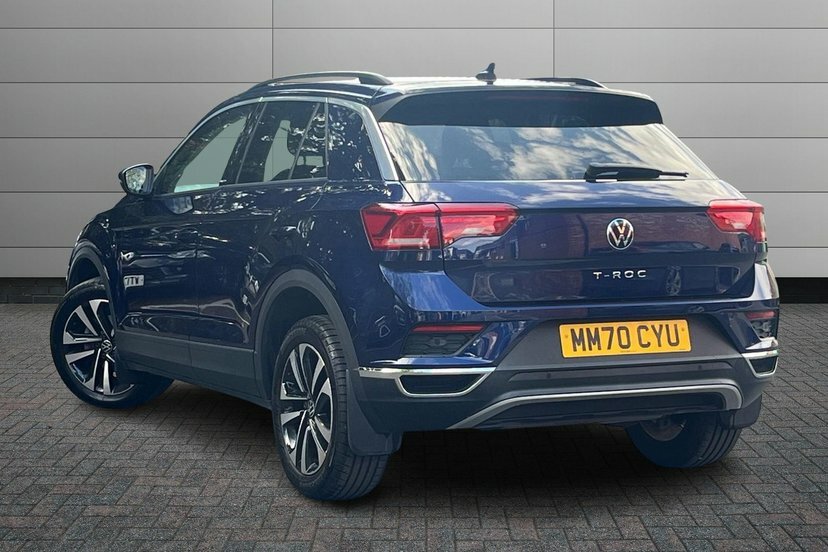 Volkswagen T-Roc 1.0 Tsi United Suv 110 Ps Blue #3