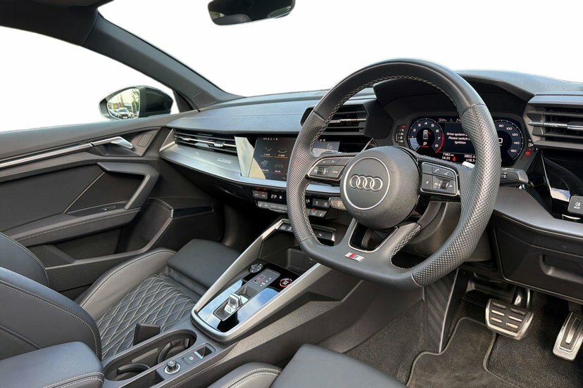Audi S3 2.0 Tfsi Black Edition Saloon S Tronic Blue #6