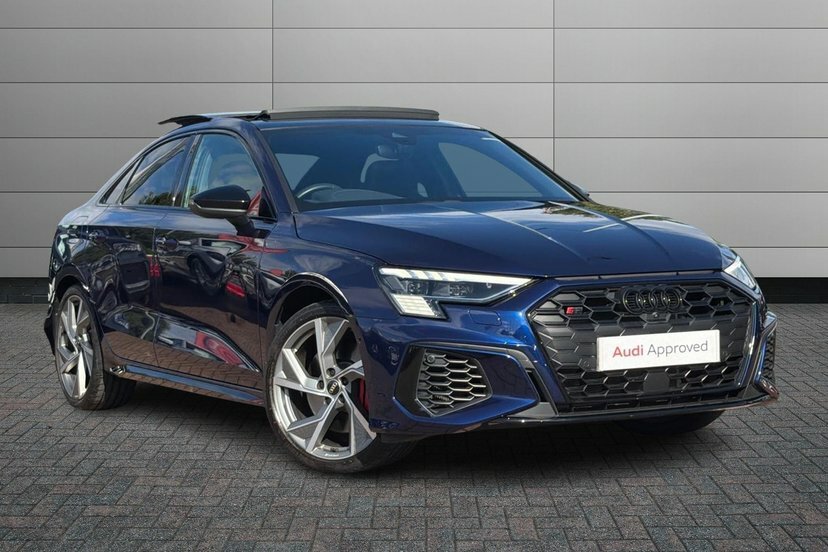 Audi S3 2.0 Tfsi Black Edition Saloon S Tronic Blue