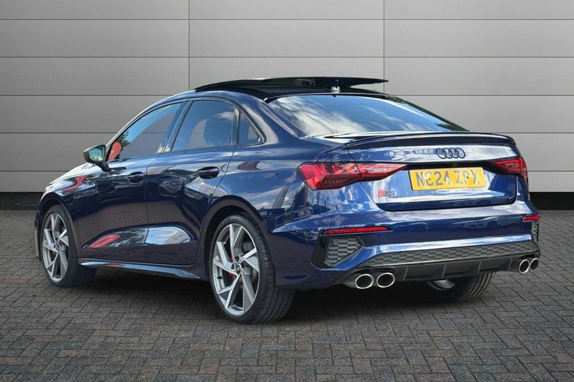 Audi S3 2.0 Tfsi Black Edition Saloon S Tronic Blue #3