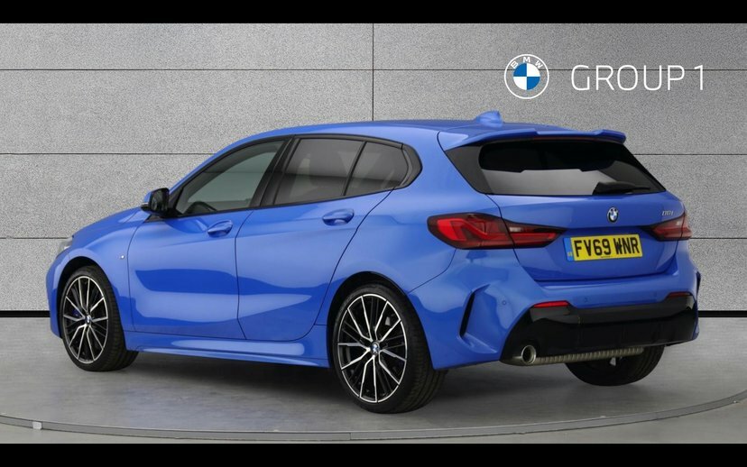 BMW 1 Series 118I M Sport Blue #2