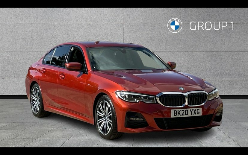 BMW 3 Series 320I M Sport Saloon Orange