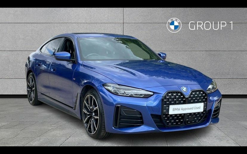 BMW 4 Series Gran Coupe 420I M Sport Gran Coupe Blue