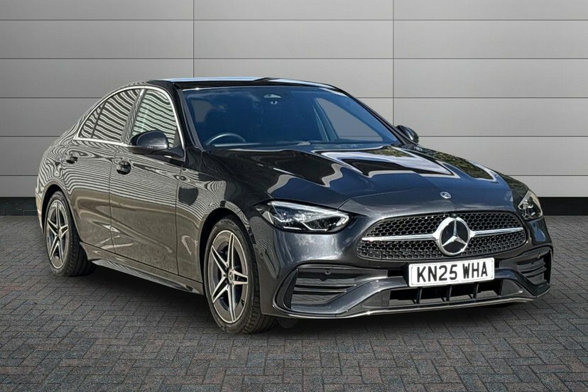 Mercedes-Benz C Class 1.5 C200h Mhev Amg Line Saloon Hybrid G Grey