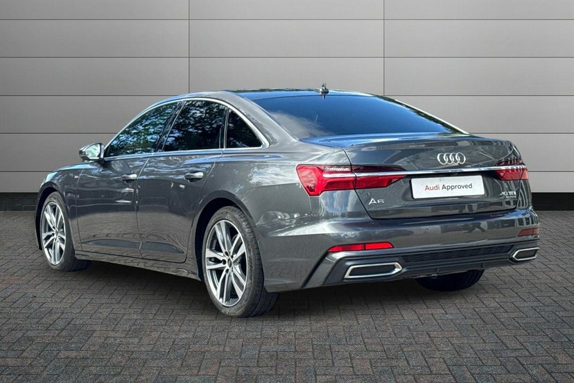 Audi A6 Saloon 2.0 Tdi 40 S Line Saloon S Tronic Quatt Grey #3