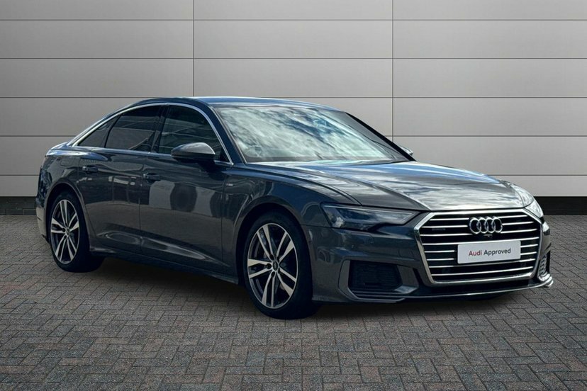 Audi A6 Saloon 2.0 Tdi 40 S Line Saloon S Tronic Quatt Grey
