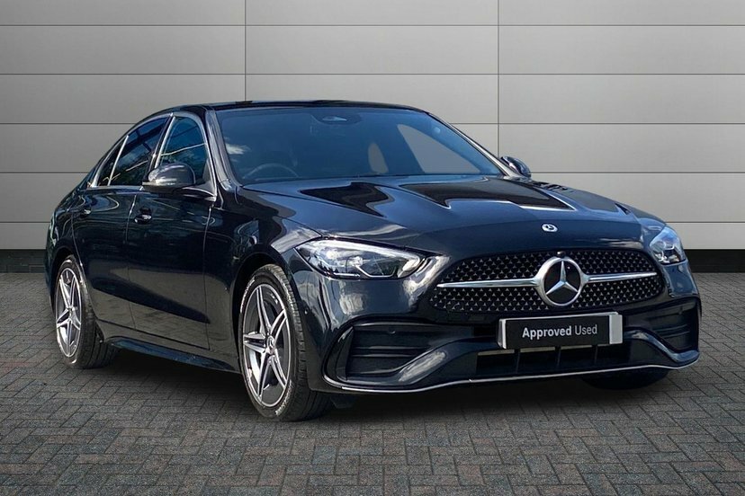 Mercedes-Benz C Class C200h Mhev Amg Line Black