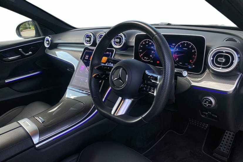 Mercedes-Benz C Class C200h Mhev Amg Line KN25ZRK Black #5