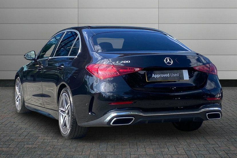 Mercedes-Benz C Class C200h Mhev Amg Line KN25ZRK Black #2