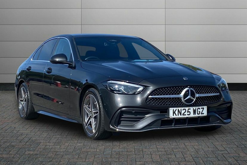 Mercedes-Benz C Class C200h Mhev Amg Line Saloon Hybrid Grey