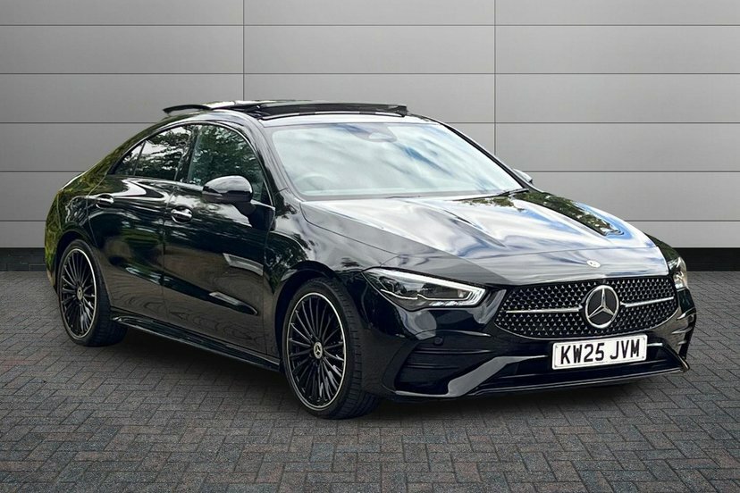Mercedes-Benz CLA Class 2.0 Cla220d Amg Line Premium Plus Coupe Dies Black