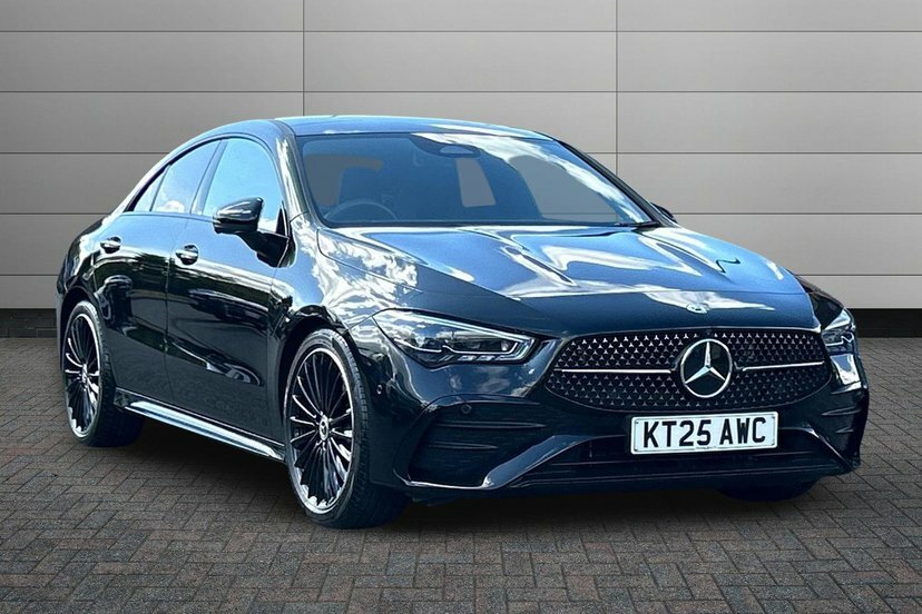 Mercedes-Benz CLA Class 1.3 Cla200h Mhev Amg Line Premium Plus Coupe Black