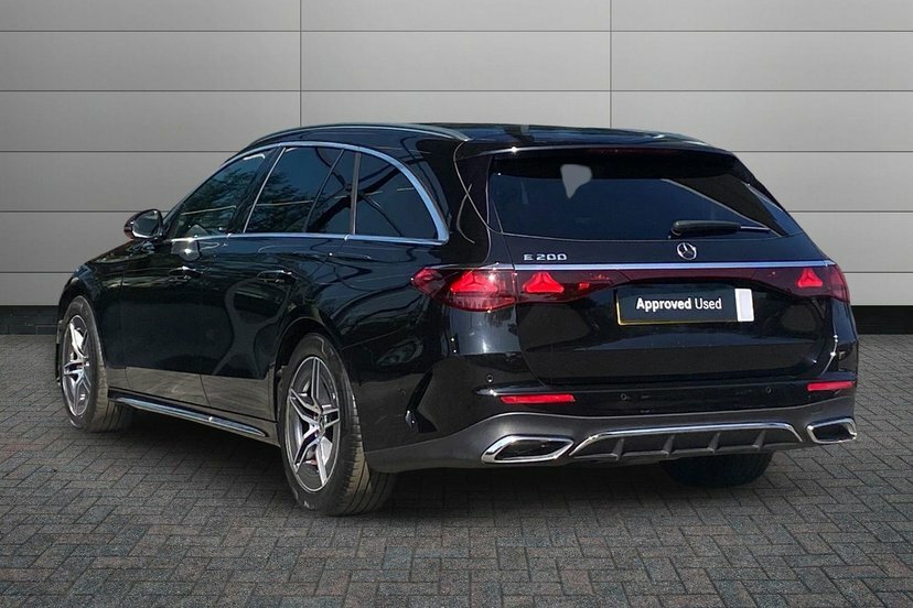 Mercedes-Benz E Class E200h Mhev Amg Line Estate KP25WCZ Black #2