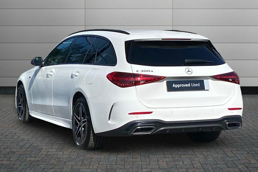 Mercedes-Benz C Class C300e 25.4Kwh Urban Edition Estate White #2