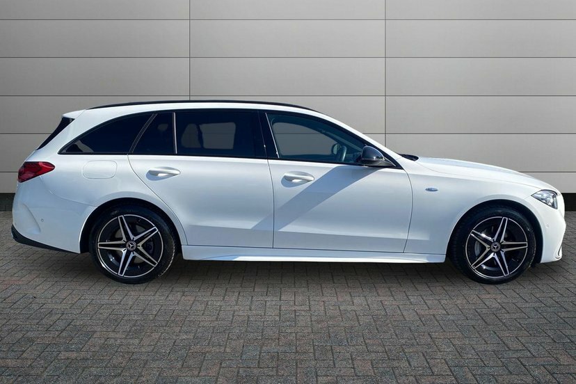 Mercedes-Benz C Class C300e 25.4Kwh Urban Edition Estate White #3