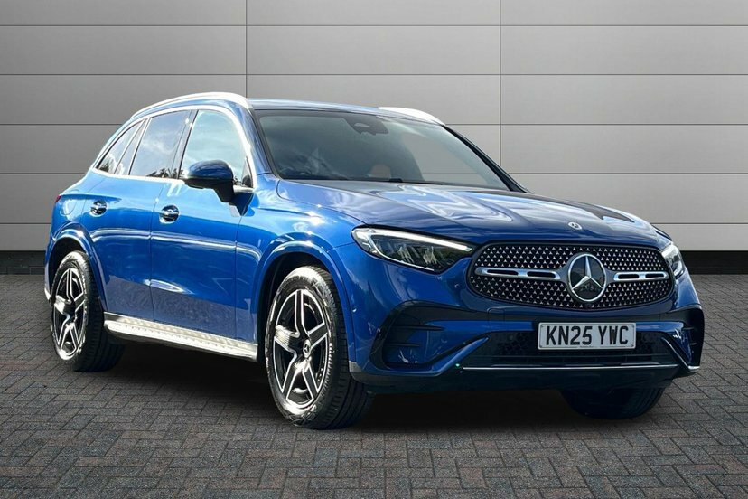 Mercedes-Benz GLC Class 2.0 Glc220dh Mhev Amg Line Suv Hybrid G Blue