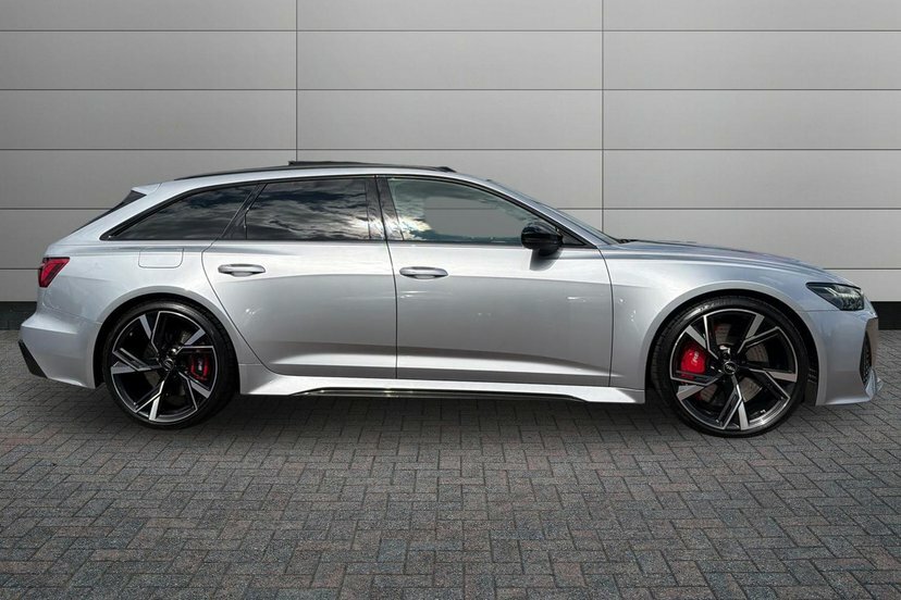 Audi RS6 Avant 4.0 Tfsi V8 Carbon Black Estate Tiptron Silver #4