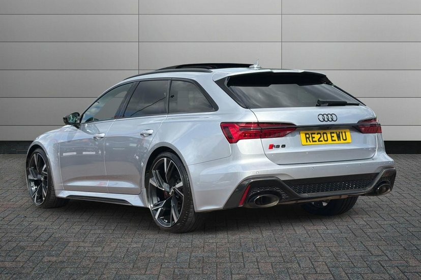 Audi RS6 Avant 4.0 Tfsi V8 Carbon Black Estate Tiptron Silver #3