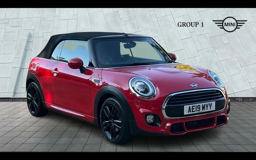 Mini Convertible Convertible Cooper Sport Red