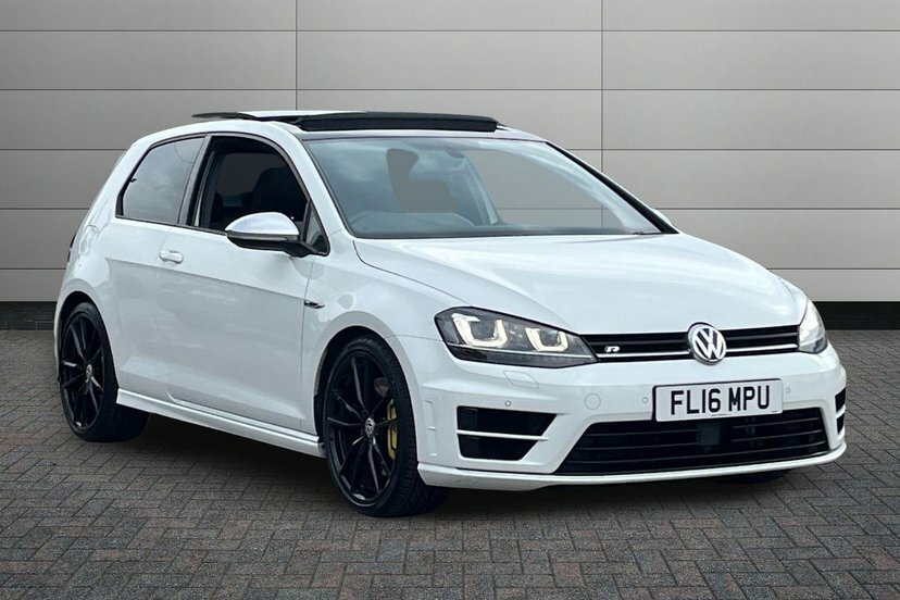 Volkswagen Golf 2.0 Tsi Bluemotion Tech R Hatchback Dsg White
