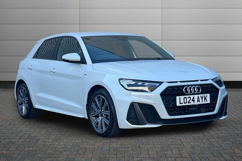 Audi A1 1.0 Tfsi 25 S Line Sportback S Tronic White