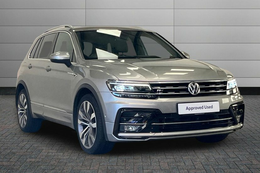 Volkswagen Tiguan 2.0 Tdi R-line Tech Suv Dsg 150 Ps Silver
