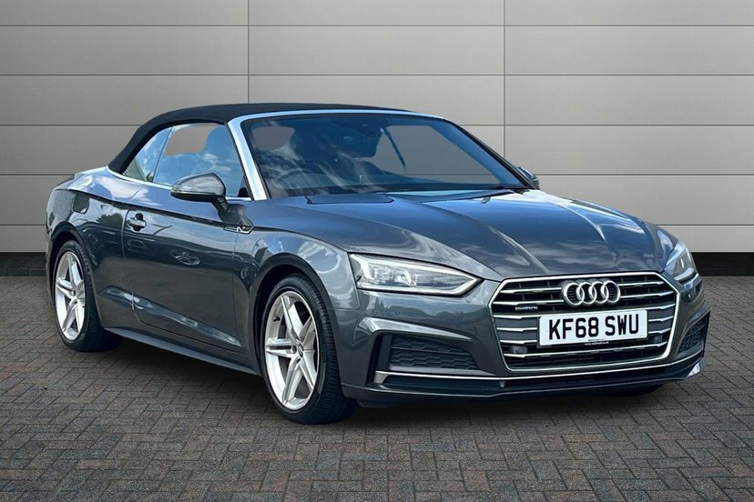 Audi A5 2.0 Tfsi 45 S Line Convertible S Tronic Grey