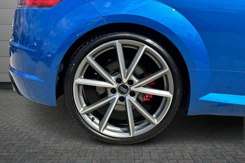 Audi TTS 2.0 Tfsi Black Edition Coupe S Tronic Q RE67SKK Blue #5