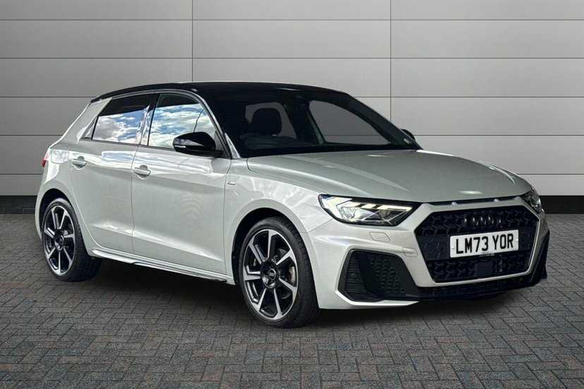 Audi A1 1.0 Tfsi 30 Black Edition Sportback S T Silver