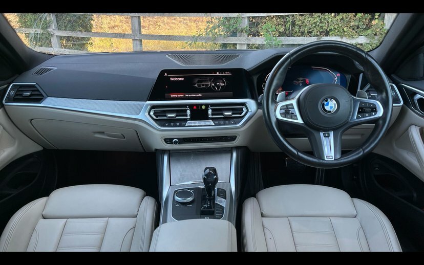 BMW 4 Series Gran Coupe 420I M Sport Coupe Black #4